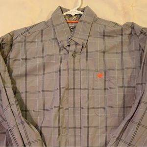 Cinch mens button down shirt size medium.
